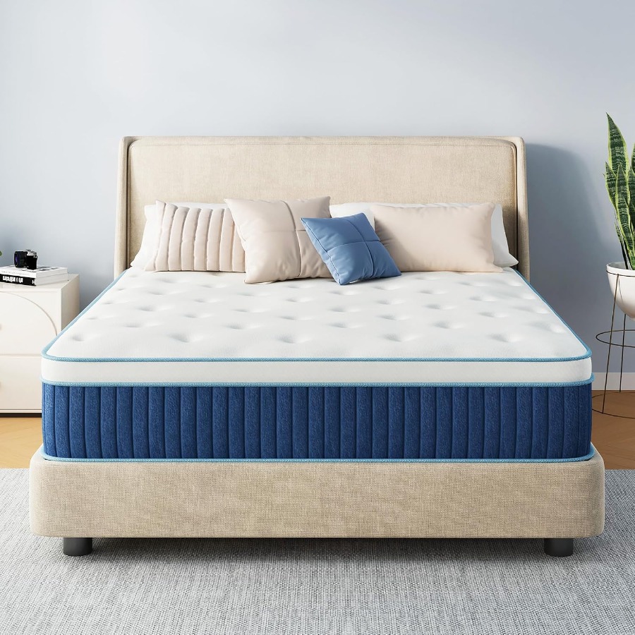 12 Inch Queen Hybrid Mattress  - đánh giá và giá Memory Foam Mattress In A Box Queen